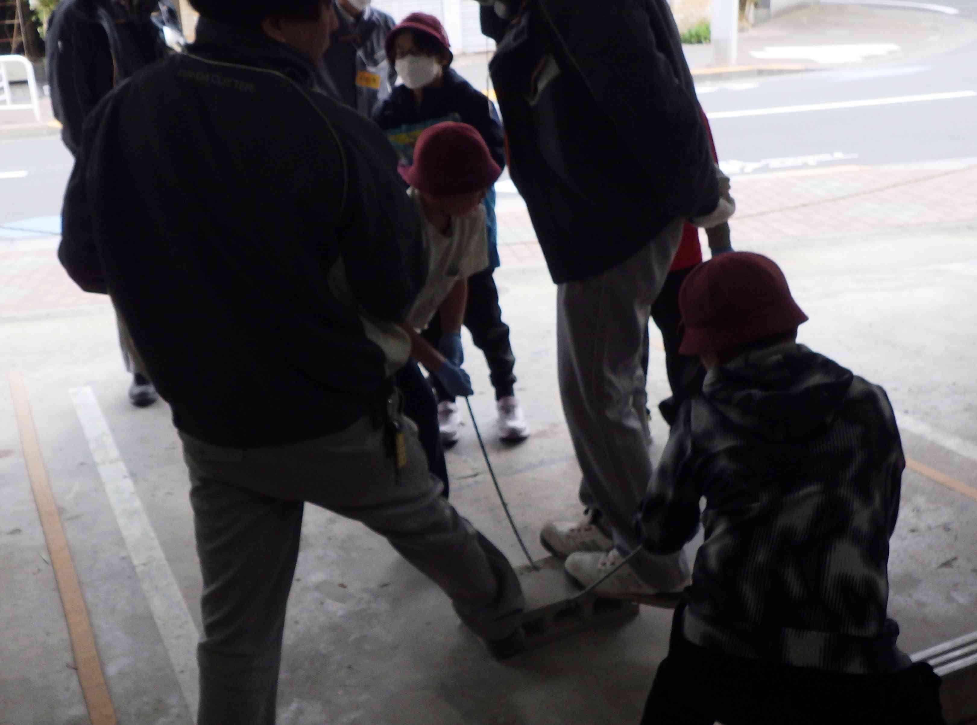 作業トリミング