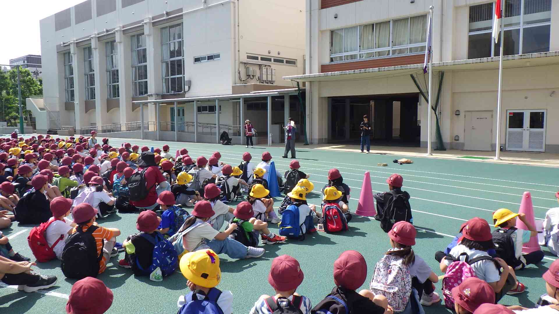 ①